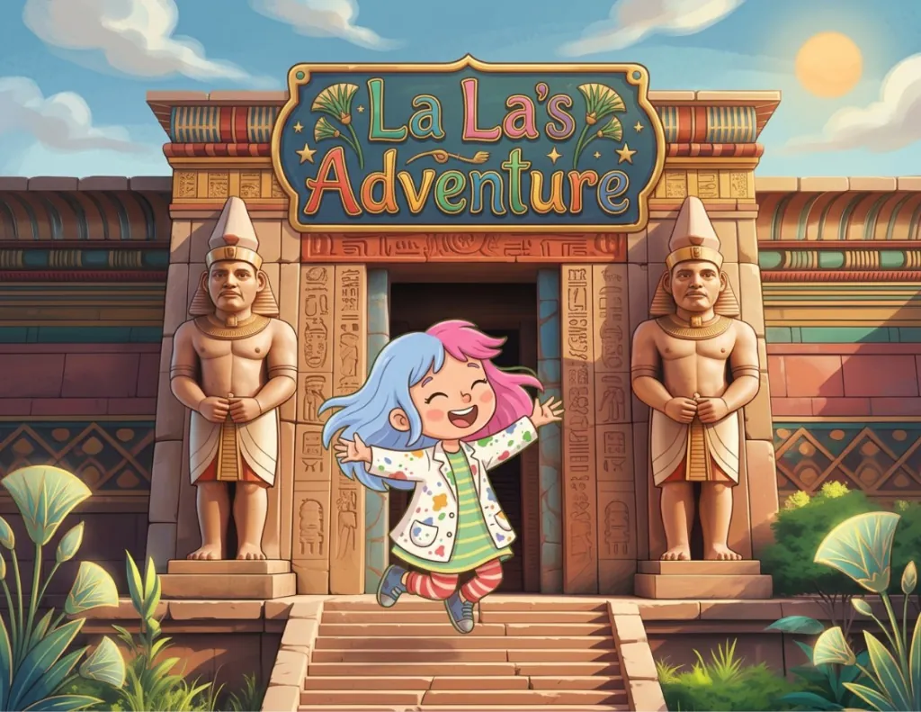 A landscape cover: La La's Adventure