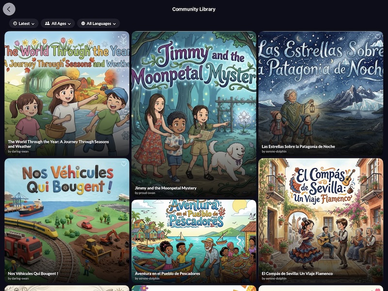Sharing a completed story from My Story app